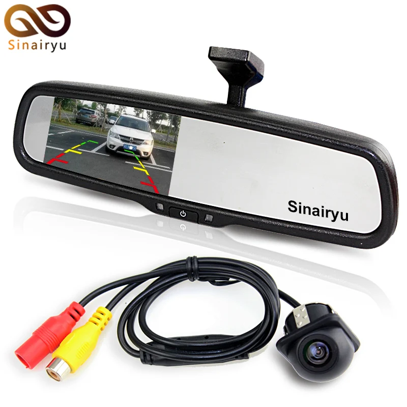 Sinairyu Parking Assistance System Windscreen Rear View Mirror Car