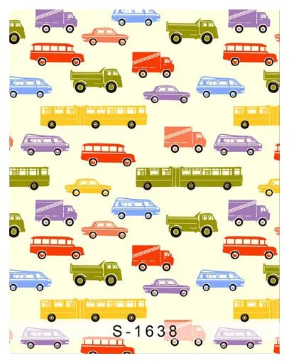 

8 ft Vinyl print cloth cartoon bus car truck photography backdrops for children photo studio portrait background props S-1638