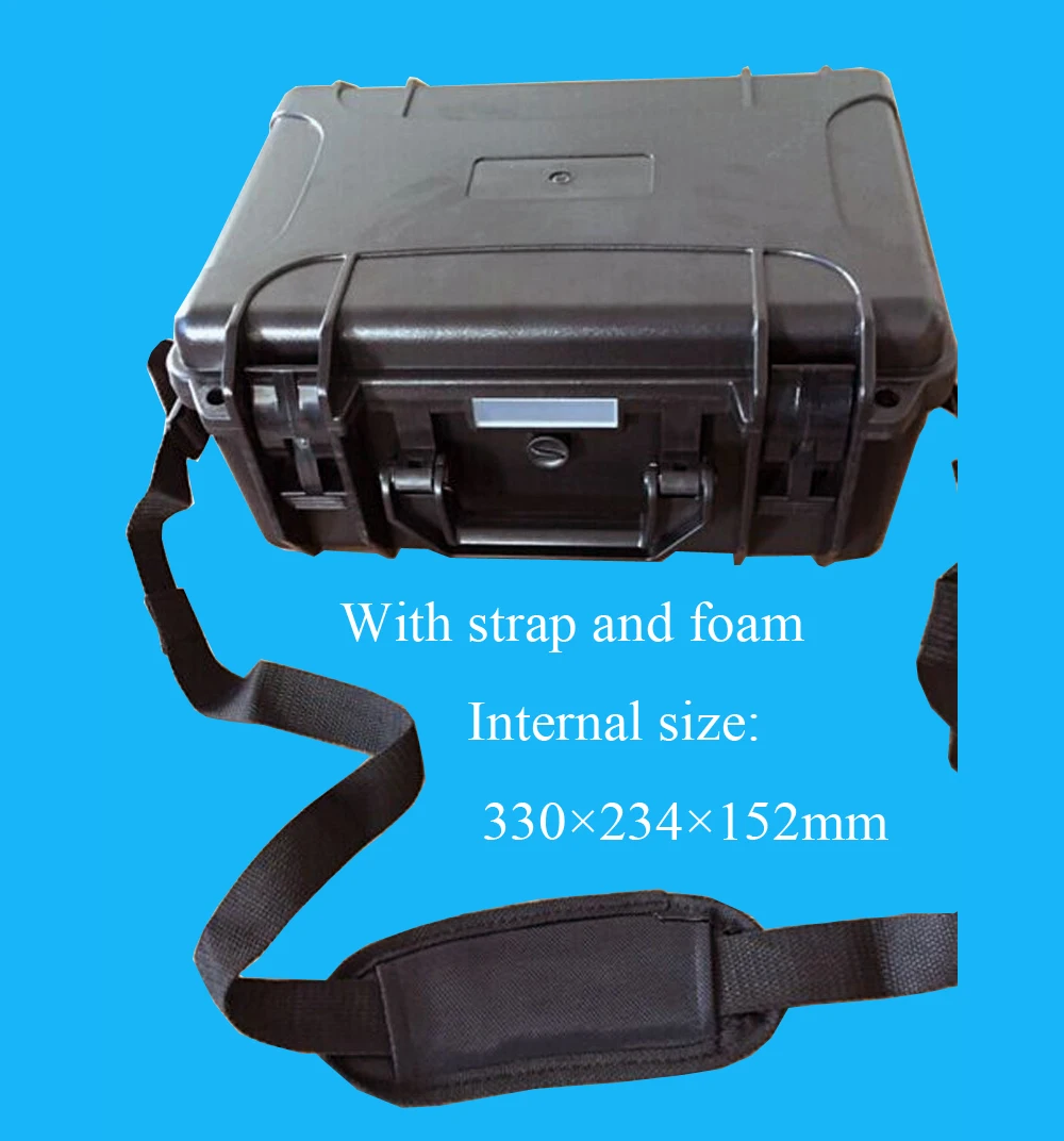 Tool case toolbox Instrument waterproof protective case 330*234*152mm