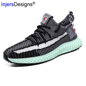

New Arrival Sneakers Breathable Walking Shoes Men Lace-Up Tenis Masculino Mens Trainers Fashion Casual Men Shoes Plus Size 39-45