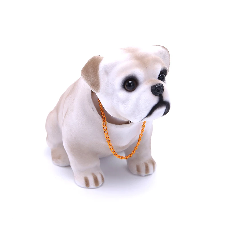 muñeco de perro que mueve la cabeza