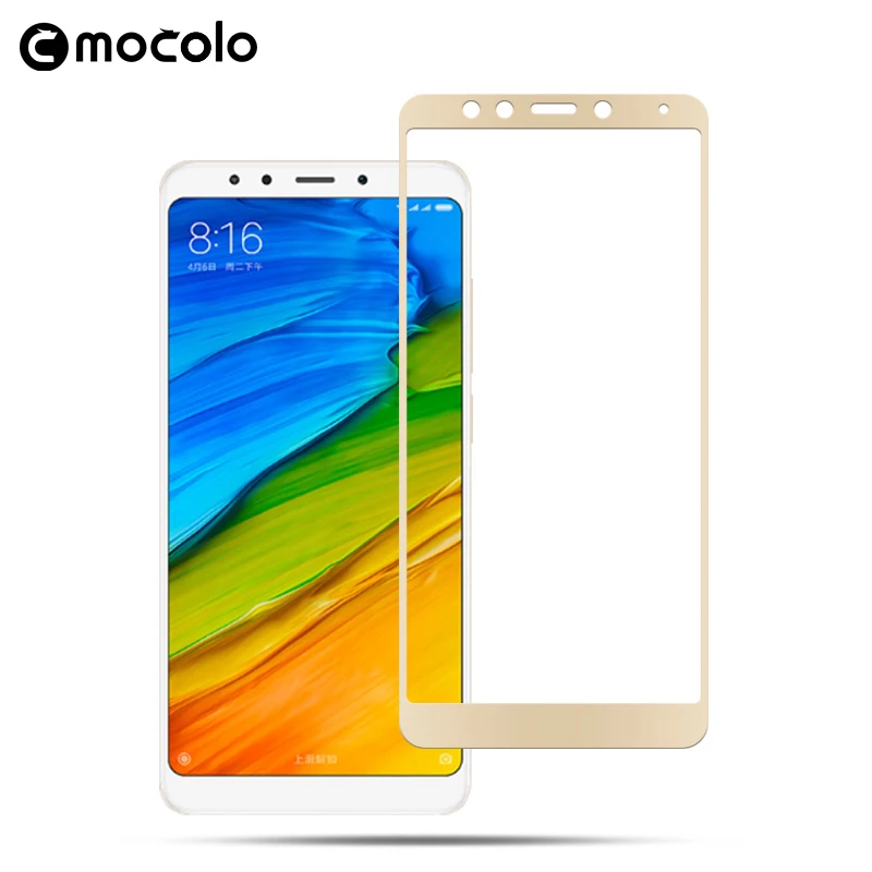 

Mocolo Upsacle 9H 2.5D 0.33mm Full Cover Screen Protector Glass Tempered Full Cover For Xiaomi Redmi 5 Redmi 5 Plus