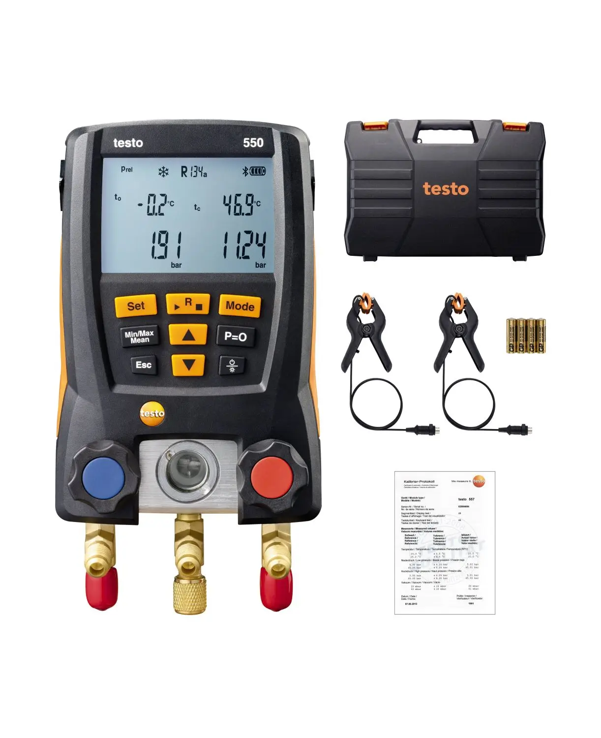 Testo 549 550 557 холодильное цифровой манометр манифольда 0560 0550 0563 1550 0563 1557 0613 5505