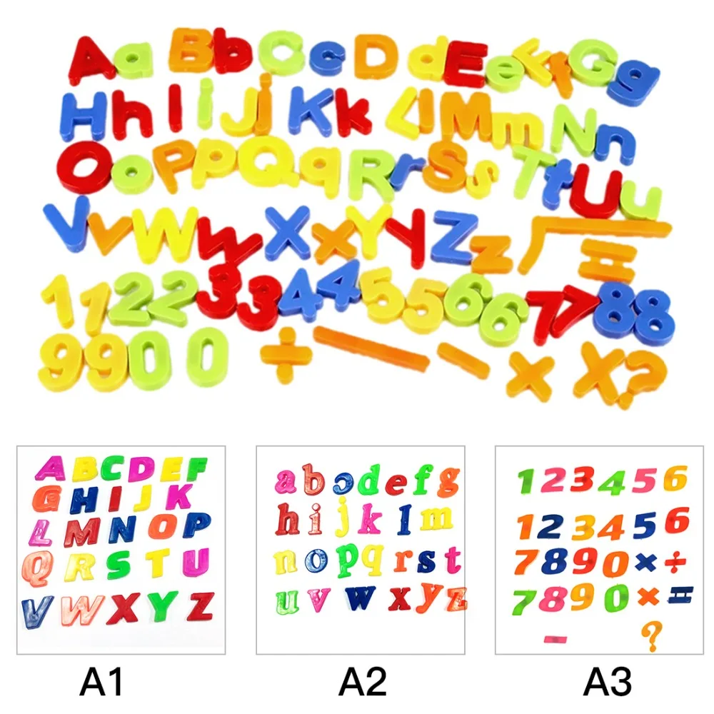 

26 pcs Refrigerator fridge magnet Puzzle English Educational Toy Alphabet A - Z Letters Educational Foam Mat WB277 P30