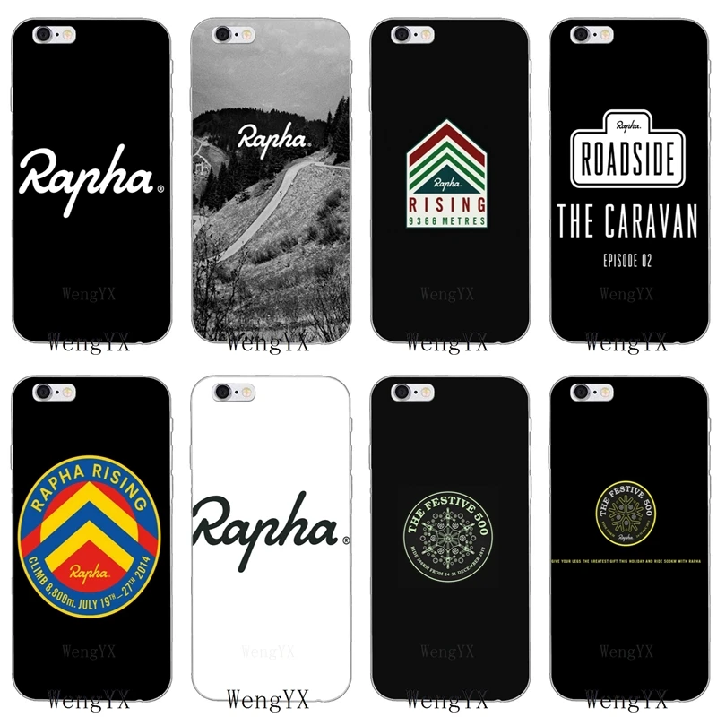 

Rapha Road Bicycle Racing Sky Logo Slim silicone Soft phone case For iPhone 4 4s 5 5s 5c SE 6 6s plus 7 7plus 8 8plus X