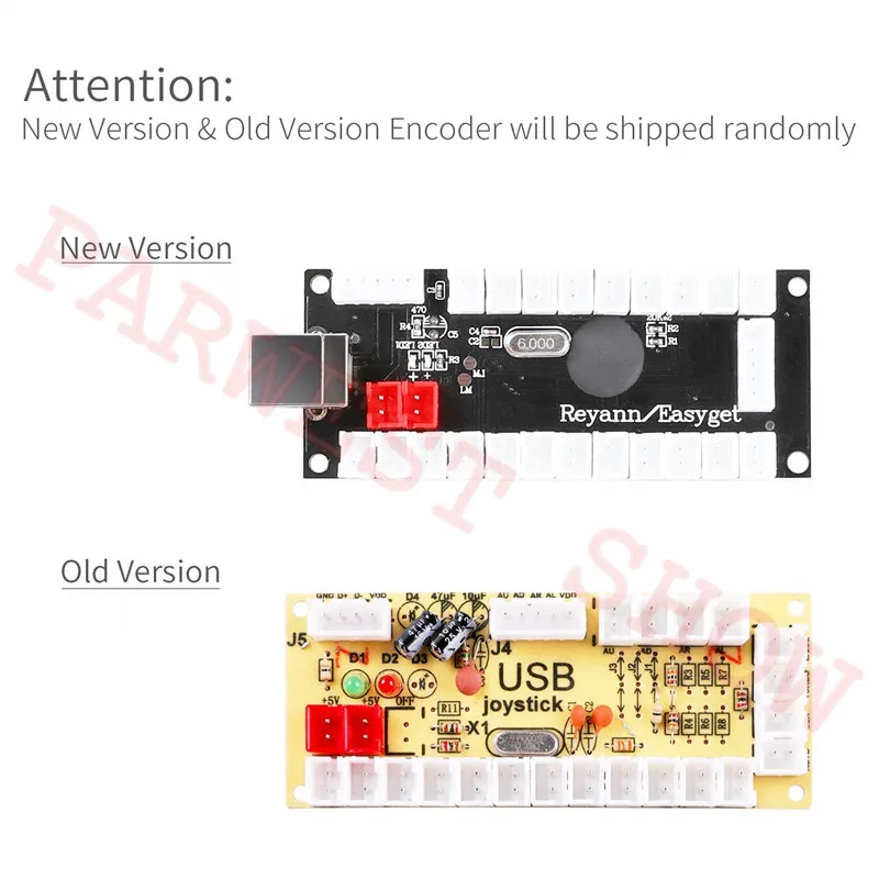 Новый нулевой задержки USB энкодер для Raspberry Pi 2 Retropie & USB PC корпус для MAME черный цвет панель управления USB для 1 плеера Diy наборы