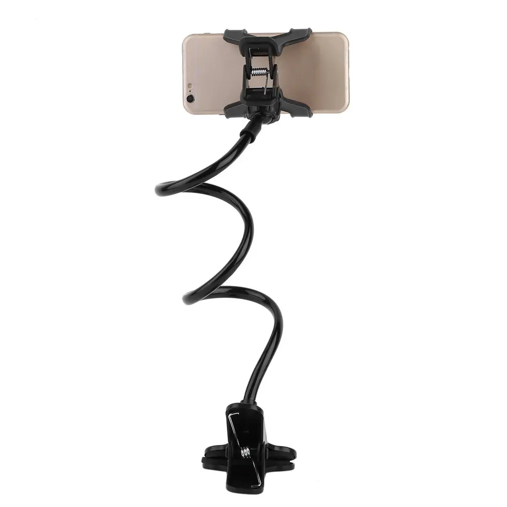 

Newly Lazy Shelf Bedside Mobile Phone Holder Clip For Smart Phone Adjustable Stand Holder Desk Long Bending Foldable Support DC1