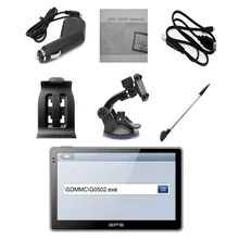 500 5-Inch High Definition Bluetooth GPS Navigator Portable Capacitive Touch Screen GPS Navigator For Car Truck