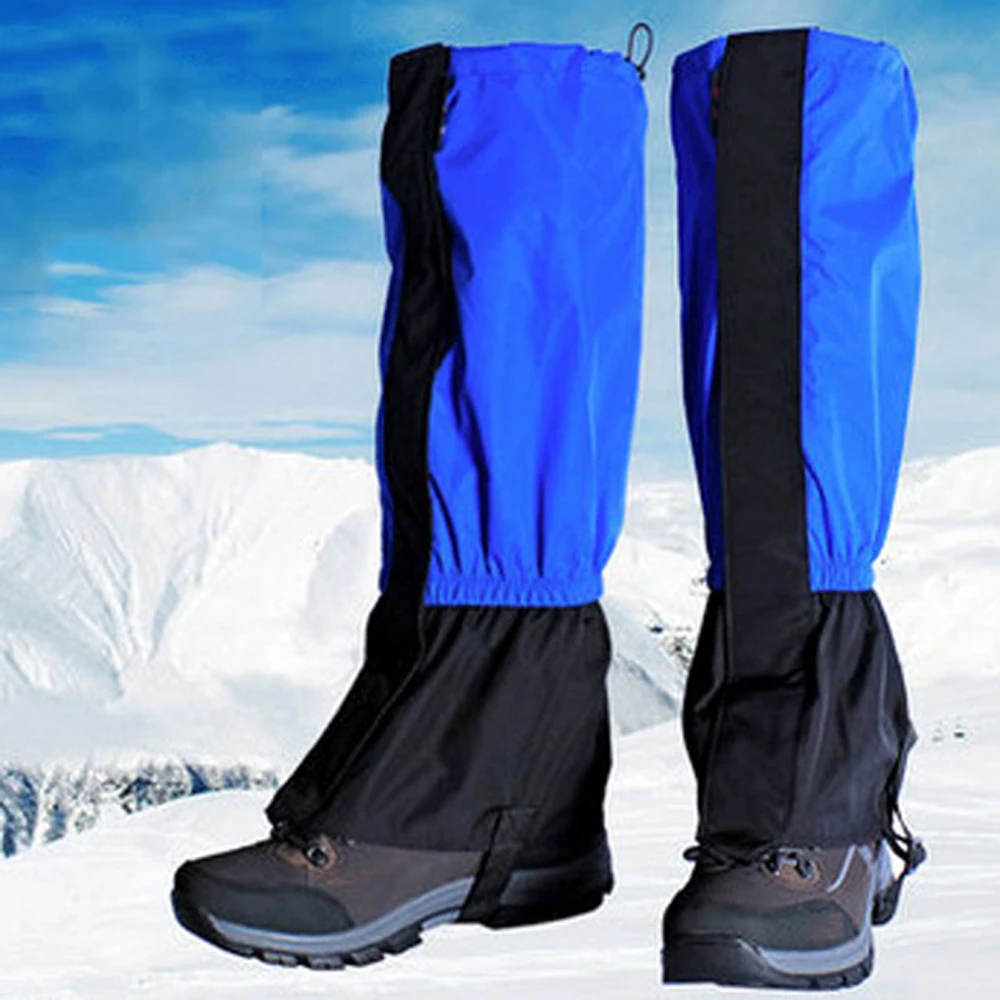 1 Pair Waterproof Walking Gaiters Snow Hiking Climbing Gaiters Leg