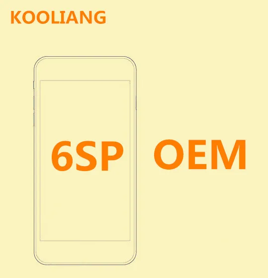 

2pcs Original OEM for iPhone 6s plus LCD Display Good 3D Touch Screen Digitizer Assembly Cold Frame White Black