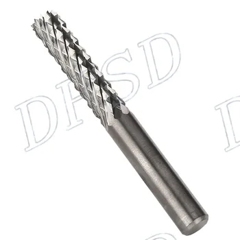 

PCB Carbide End Mill Engraving Bits Fishtail Head Rotary Burr 6mm