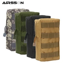 Тактический Airsson MOLLE сумка Военная 600D сумка утилита EDC жилет с карманами гаджет охотничья поясная сумка для активного отдыха страйкбол спортивное оборудование