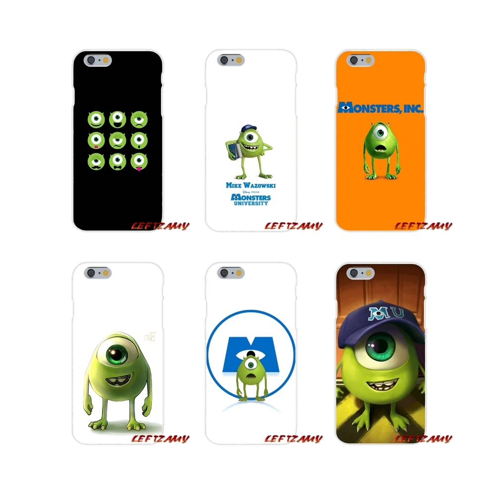 

Mobile Phone Bag Case cute Monsters University Mike Wazowski For iPhone X XR XS MAX 4 4S 5 5S 5C SE 6 6S 7 8 Plus ipod touch 5 6