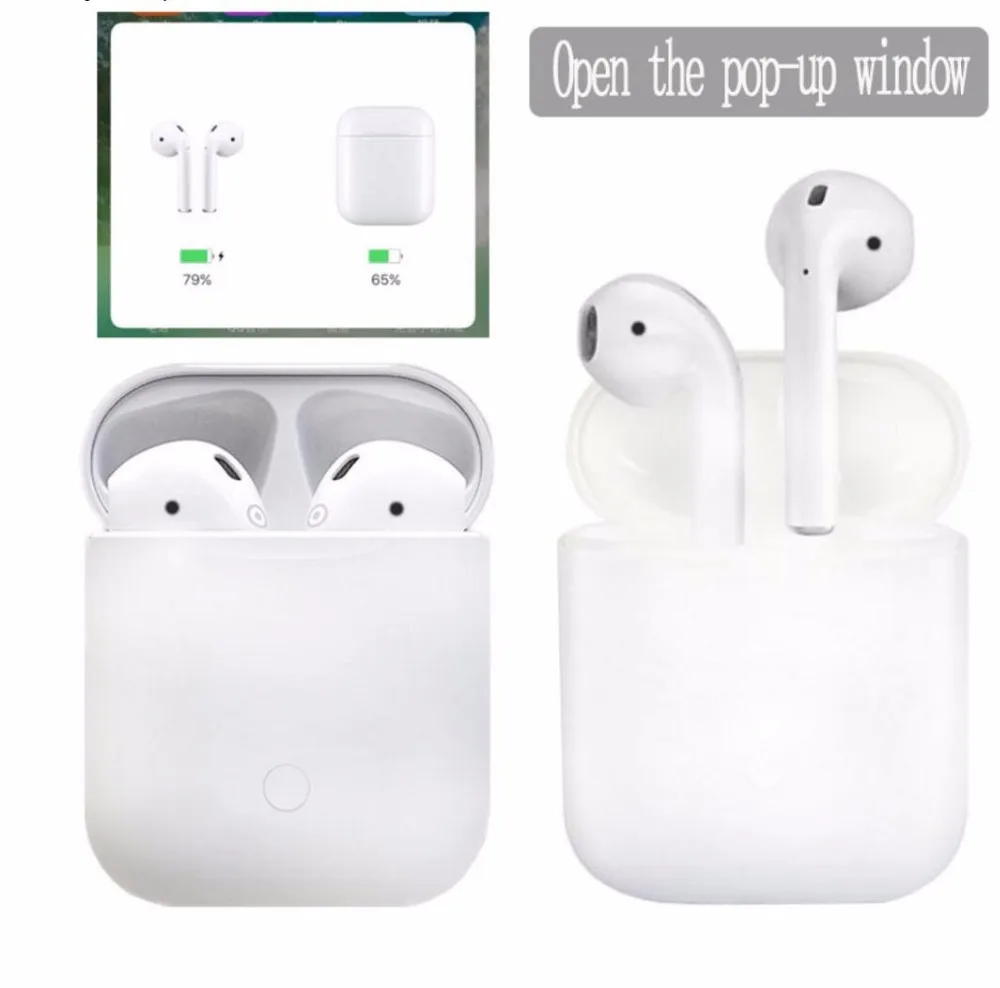 

LK-TE9 TWS Bluetooth 5.0 Earbuds PK i12 i9s Wireless Earphones with Charging Box Touch Control For iphone all phones
