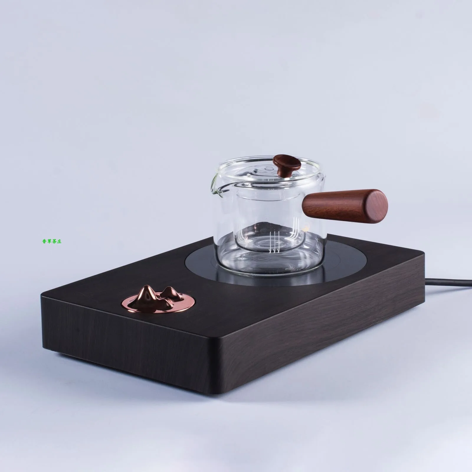 220V 1250w Electric ceramic heaters Tea burning stove tea maker PC+Wood grain treatment Electric furnace Insulation 300x195x52mm
