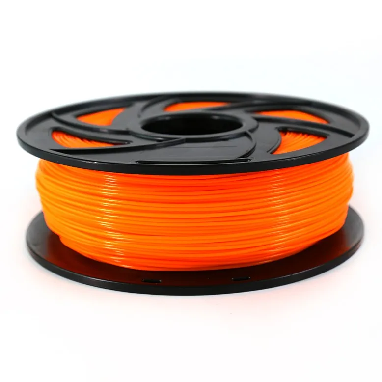 New 1.75mm PLA Filament For 3D Printer Printing Filament Materials - Цвет: 1kg Orange