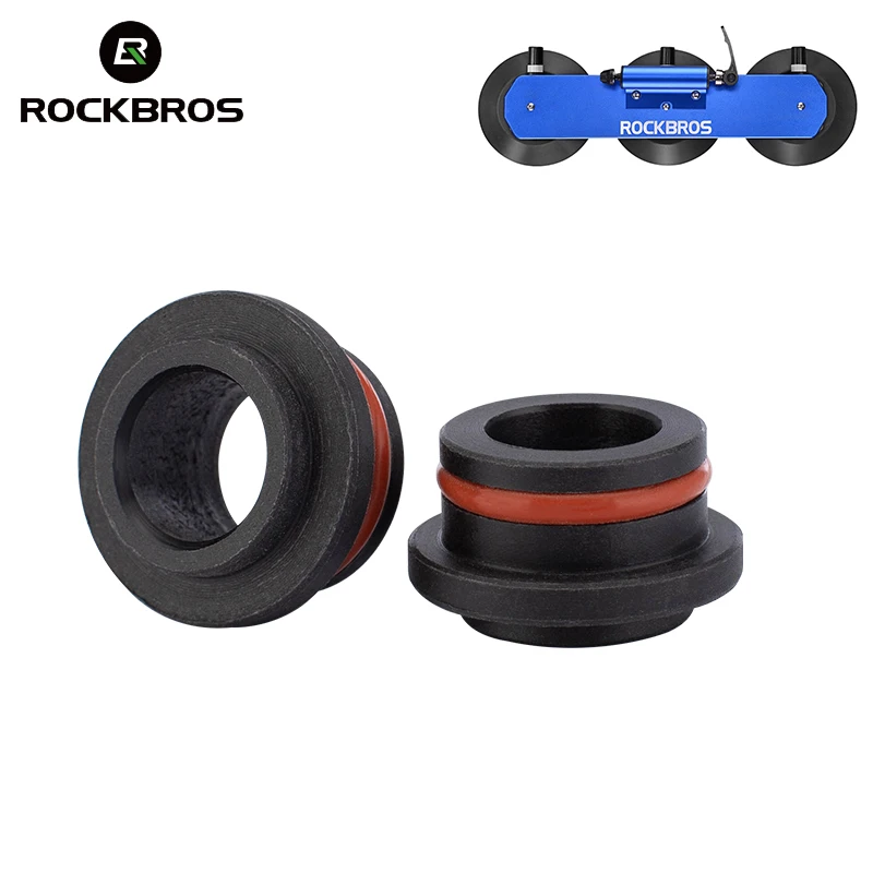 Best ROCKBROS Car Rack Hub Adapters for Bicycle Roof Top Car Rack Hub Convertors Bike Carrier Quick Installation 9mm 12mm 15mm 20mm