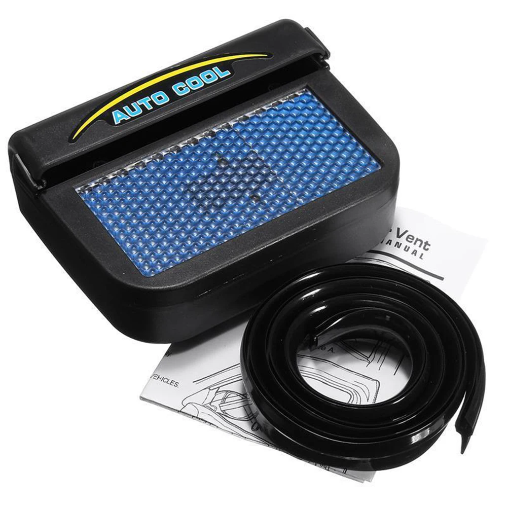 Car Ventilation font b Fan b font Solar Sun Power Car Window font b Fan b