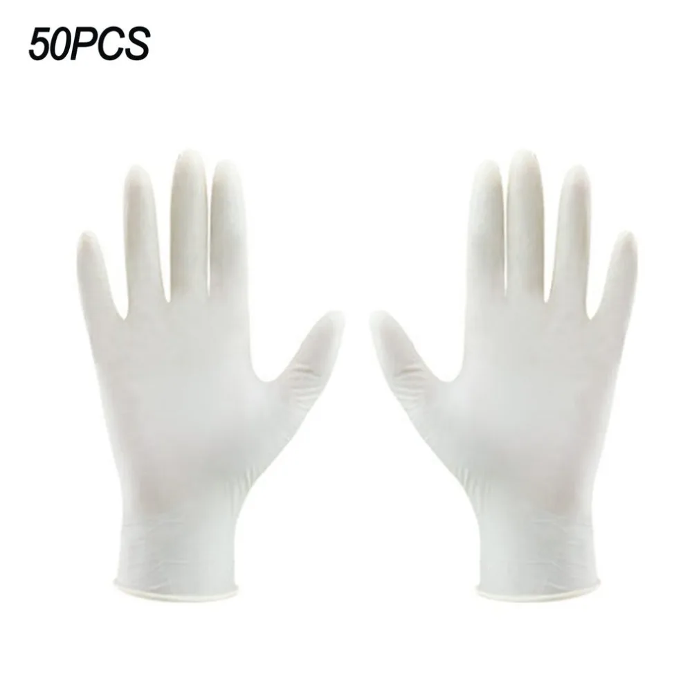 

50 Pair AA level Disposable Latex Gloves Electronic Factory Laboratory Gloves Disposable Working Gloves 2019 NEW Arrival