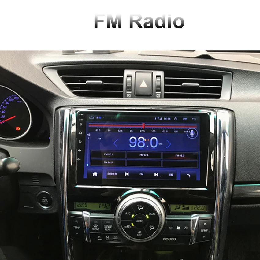 Top Car radio Android multimedia player For Toyota Mark X 2011~2016 Car touch screen GPS Navigation Bluetooth WIFI Video player 5 Top Car radio Android multimedia player For Toyota Mark X 2011~2016 Car touch screen GPS Navigation Bluetooth WIFI Video player 5