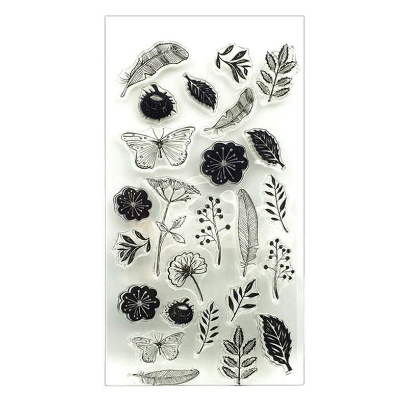 

ST-096 Scrapbook Album Card Hand Notes Rubber Chapter Finished Chapter