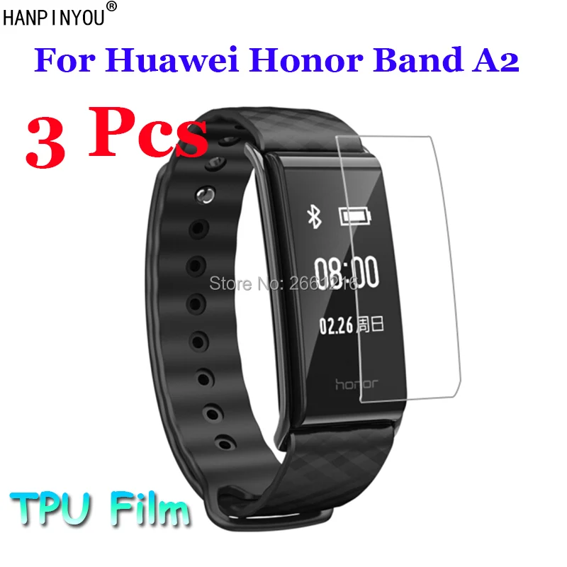 3 шт./лот для Huawei Honor Band A2 спортивный ремешок смарт часов браслет с полным