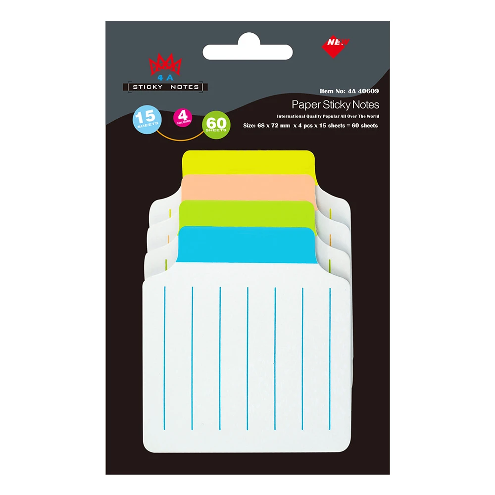 4a Divider Sticky Notes Note Tabs 2 2 3 X 2 7 8 Inches White Paper Stationery Planner Stickers Memo Pads Notepad 4a Memo Pads Aliexpress