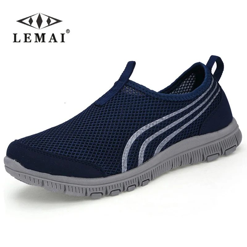 Online LEMAI 2019 NEW Fashion Men casual shoes, Men s flats Shoes men breathable lovers Casual Shoes size EUR35 46, 16Color