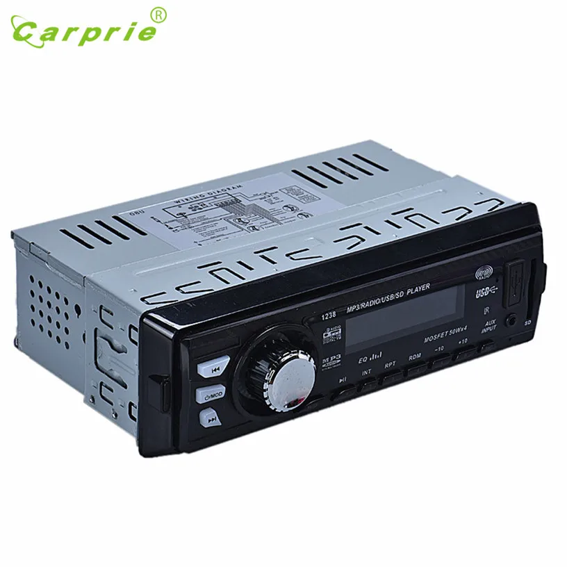 2019 Горячая продажа автомобильный аудио стерео в тире FM с MP3 плеером USB SD вход AUX