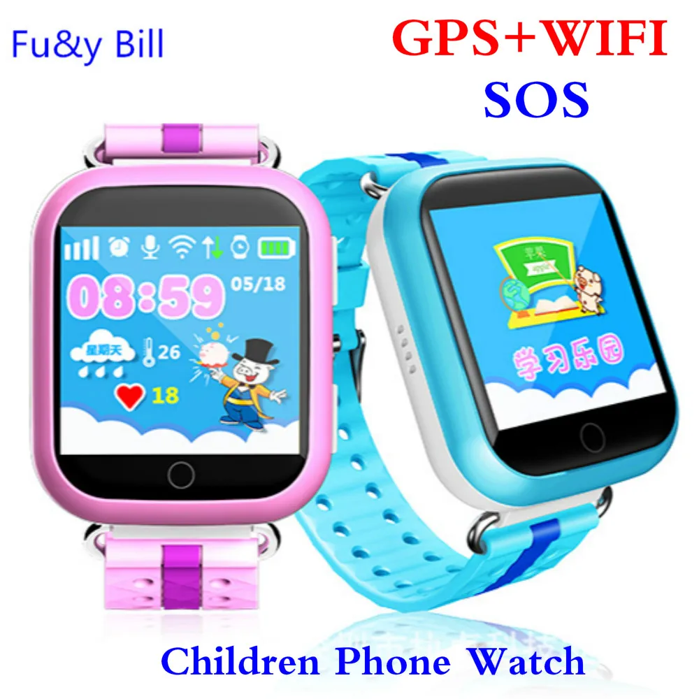 New GPS font b Watch b font Q750 WIFI 1 54 touch screen kids early learning
