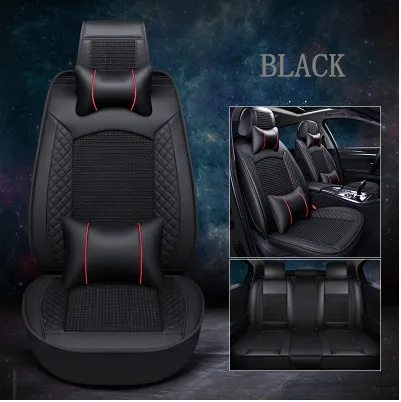 High quality! Full set car seat covers for Land Rover Discovery 4 5 seats 2016-2010 fashion breathable Free shipping | Автомобили и
