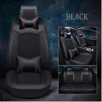 

High quality! Full set car seat covers for Land Rover Discovery 4 5 seats 2016-2010 fashion breathable seat covers,Free shipping