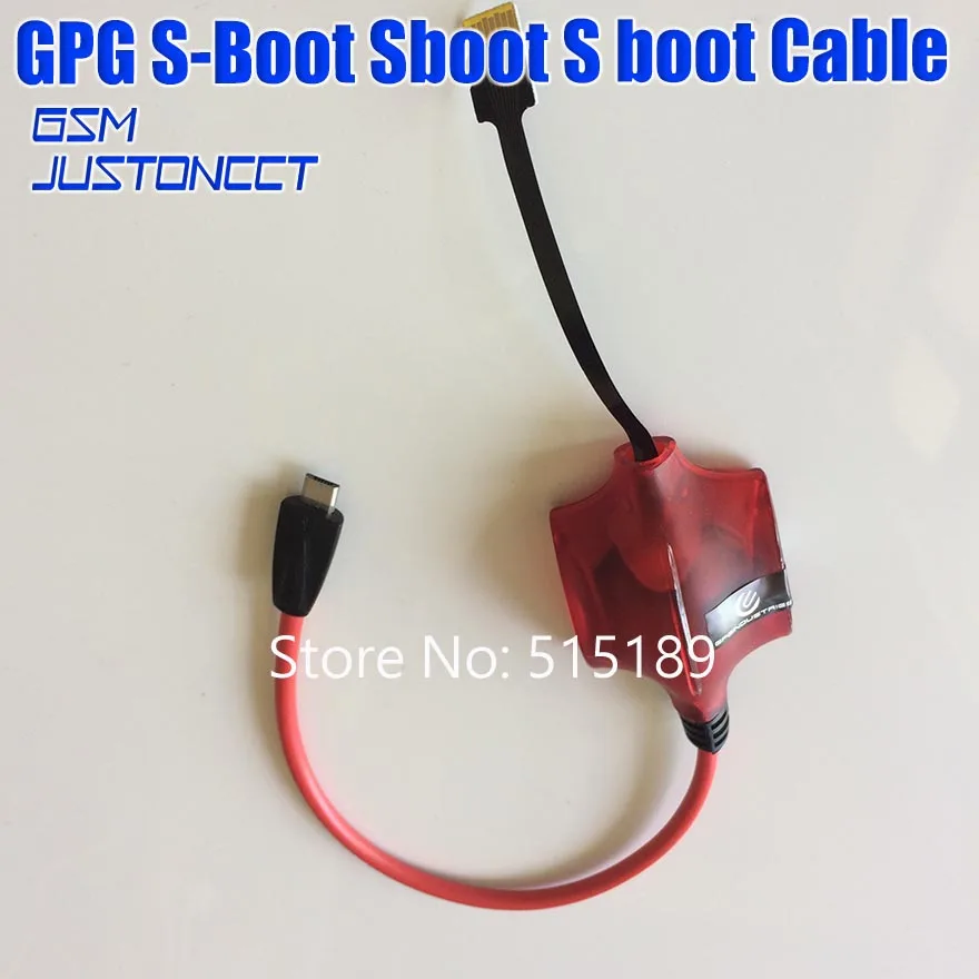 GPG S-Boot Sboot S boot Cable - GSMJUSTONCCT -B4