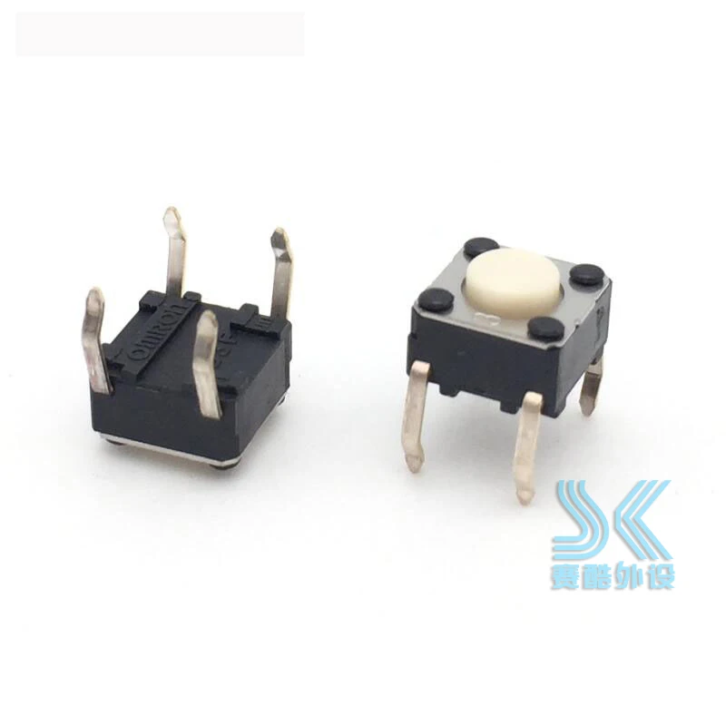 Новый оригинальный сенсорный выключатель Omron B3F тактильная кнопка для Logitech M210 M215