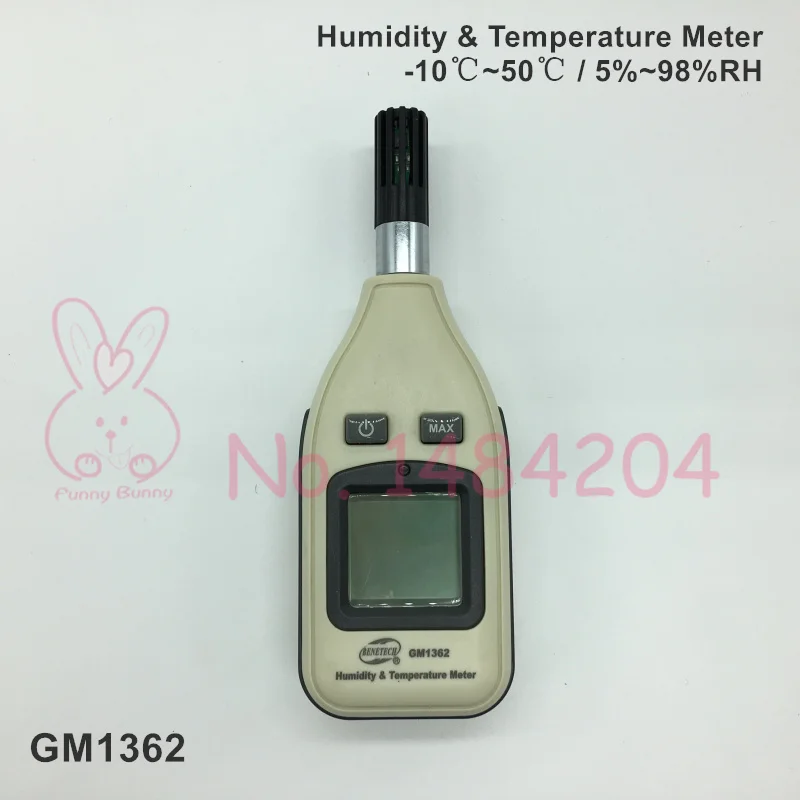 1X Измеритель температуры и влажности GM1362 Mini Handheld 10 ~ 50 градусов 5 98% RH|mini handheld|humidity