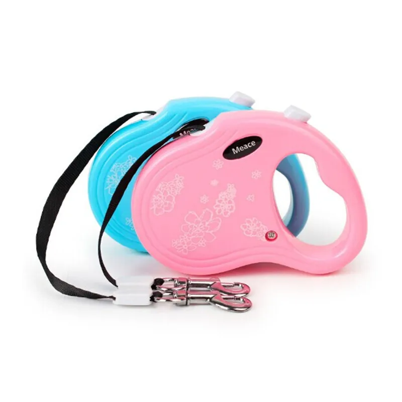 High Quality 3M Lovely printed Automatic Retractable pet dog leash lead