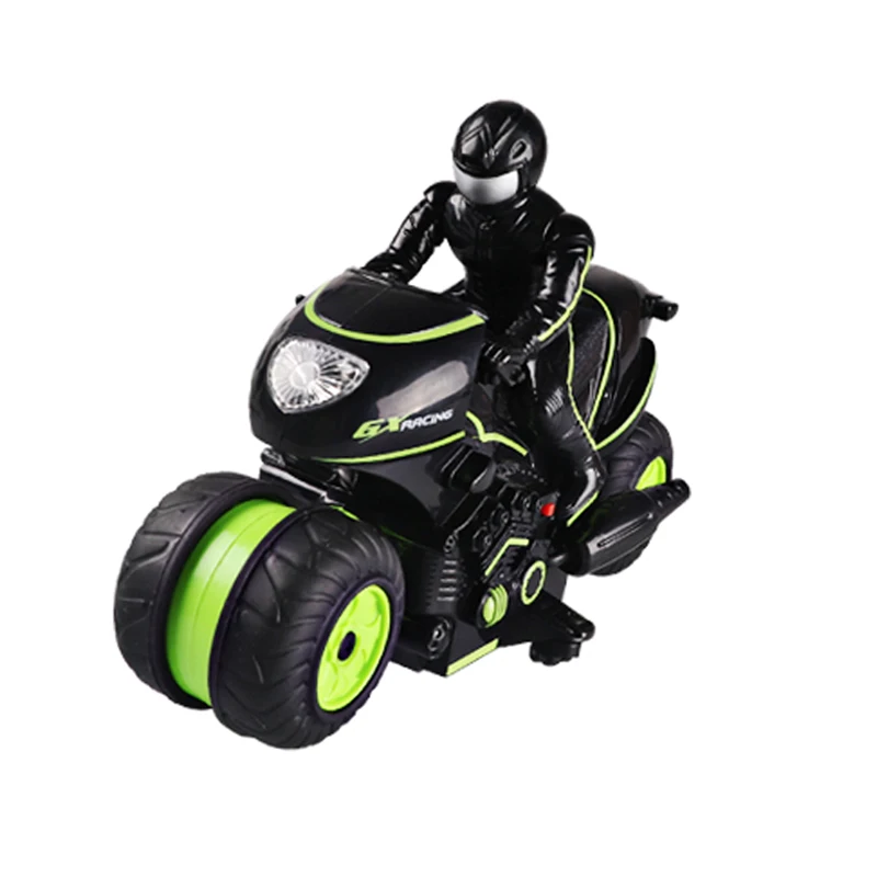 2,4 г RC Tumbling Stunt Car мотоцикл высокоскоростные бокового ряда Дрифт дистанционное управление игрушки, модели мотоциклов Мотор мальчики дети игрушки подарок