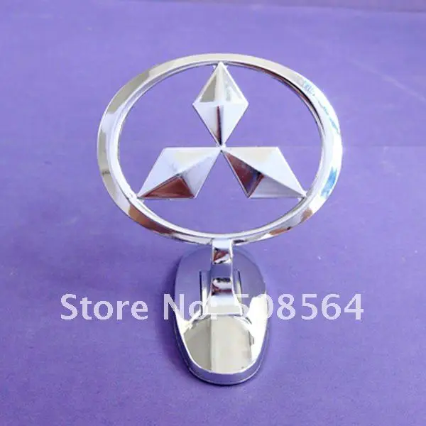 free shipping Car Emblem Badges for Mitsubishi Front Hood Metal