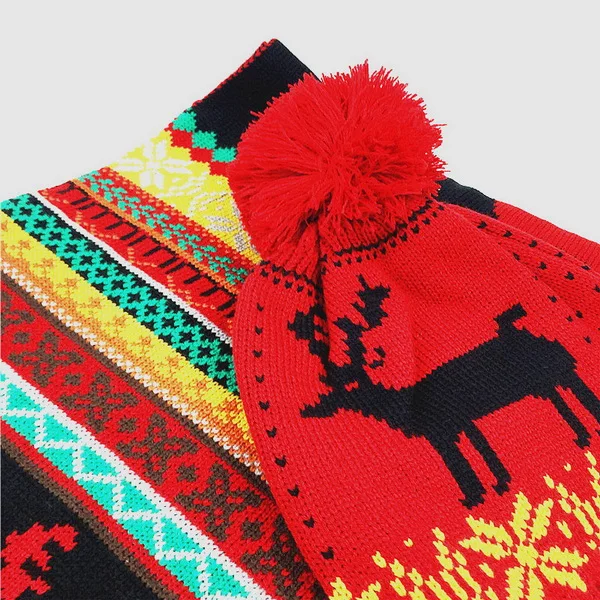 Для женщин девочек Вязаный крючком шапка мех шерстяной вязать шапочки енот теплые шапки + шарф шаль комплект Рождественский подарок
