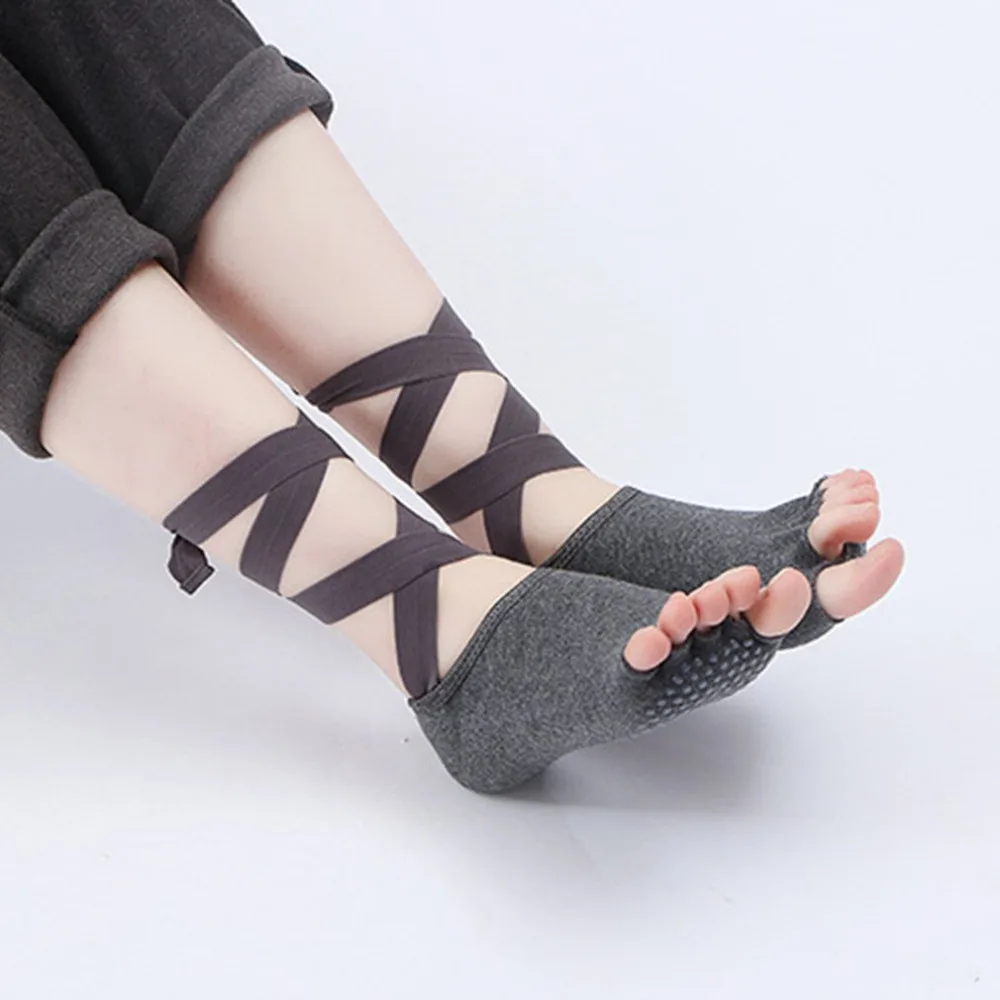 Average size Women Sports Yoga Dancing Ballet Socks Breathable Anti