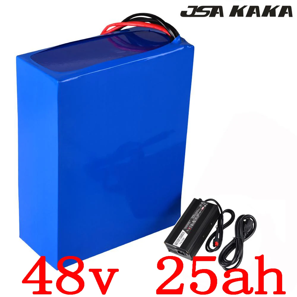 48V 25AH литиевая батарея 10Ah 13Ah 15Ah 18Ah 20Ah 22Ah 25Ah для электрического велосипеда 1000W 1500W