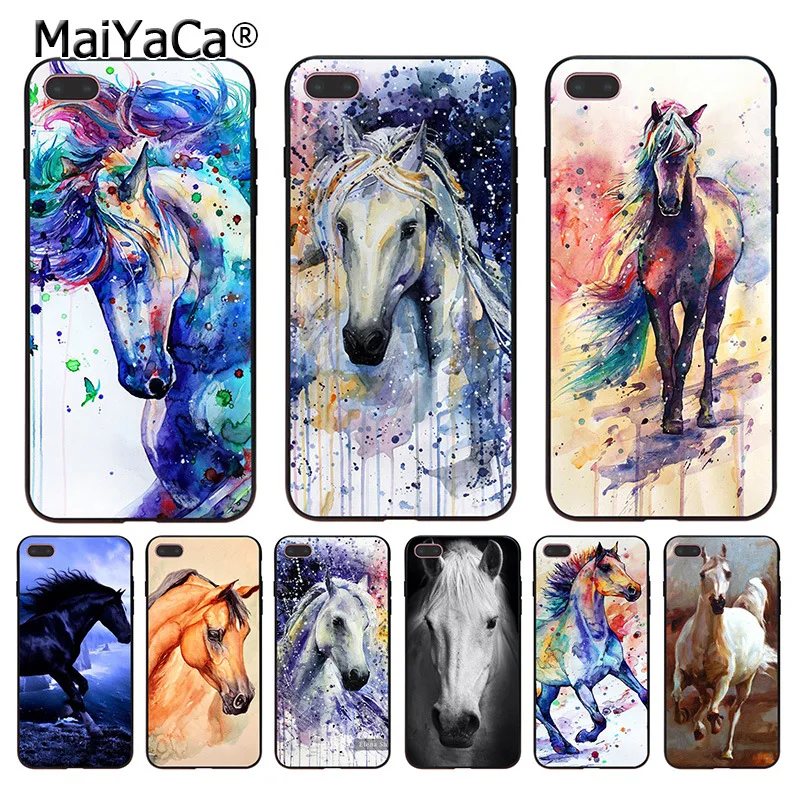 MaiYaCa المائية الحصان تشغيل الخيول كوكه شل جراب هاتف ل أبل فون 8 7 6 6 ثانية زائد X 5 5 ثانية SE 5C الهواتف المحمولة MaiYaCa المائية الحصان تشغيل الخيول كوكه شل جراب هاتف ل أبل فون 8 7 6 6 ثانية زائد X 5 5 ثانية SE 5C الهواتف المحمولة