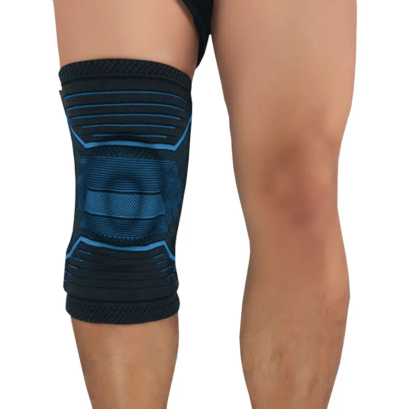 

VEQKING 1PC Exercise Knee Guard Injury Protection Patella Basketball Running Squat Knitting Leg Guard Harness Knee Protector