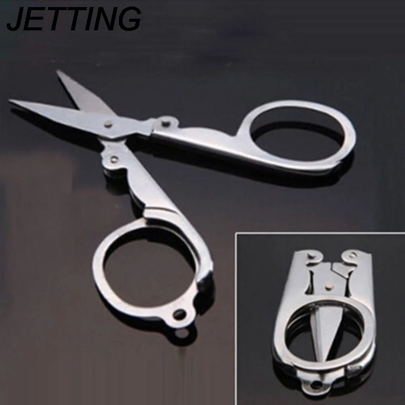 JETTING 1 Pcs Durable Folding Scissors Medium Trip Foldable Carry on