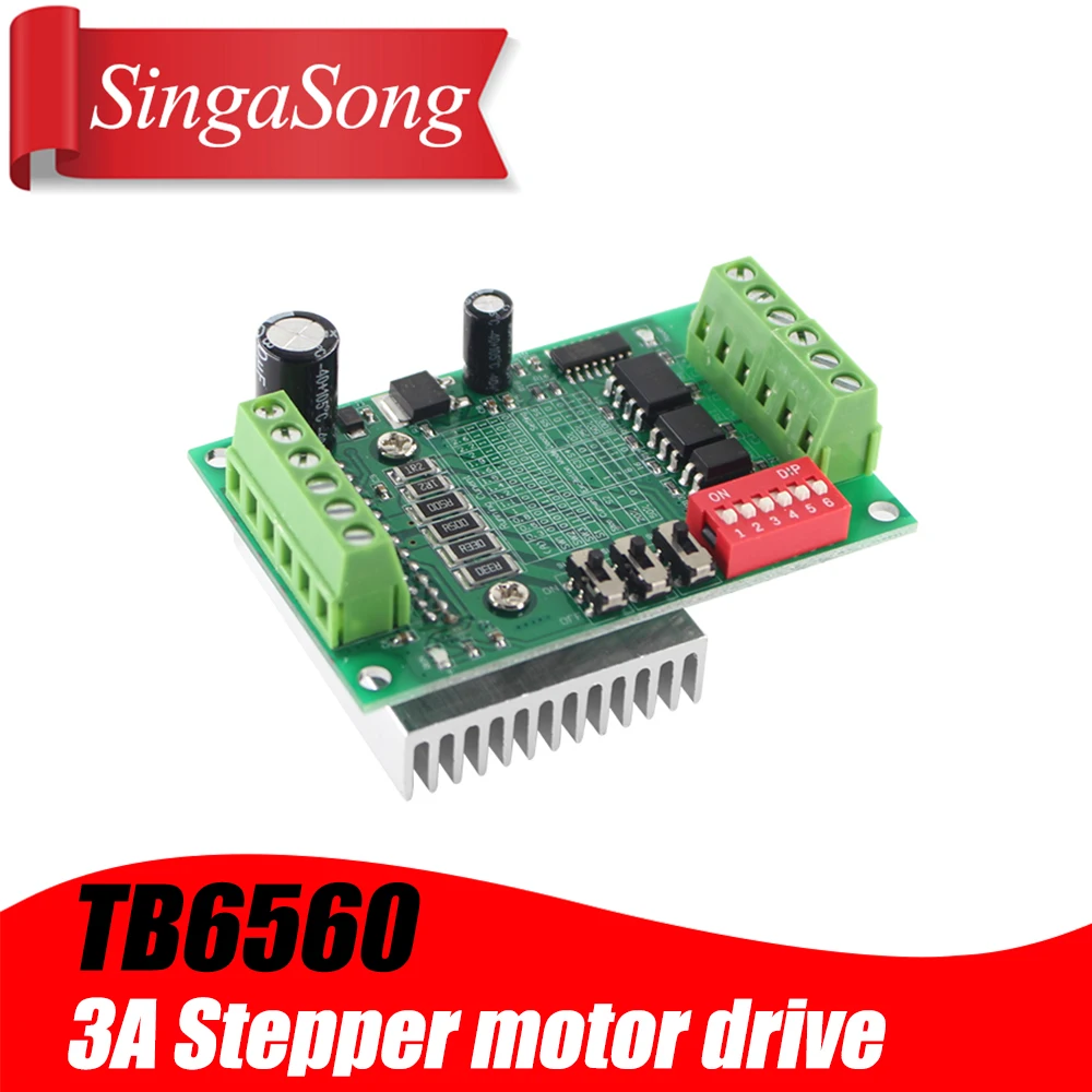 

1pcs TB6560 3A Stepper motor drives CNC stepper motor board Single axis controller 10 files motor controller board new original