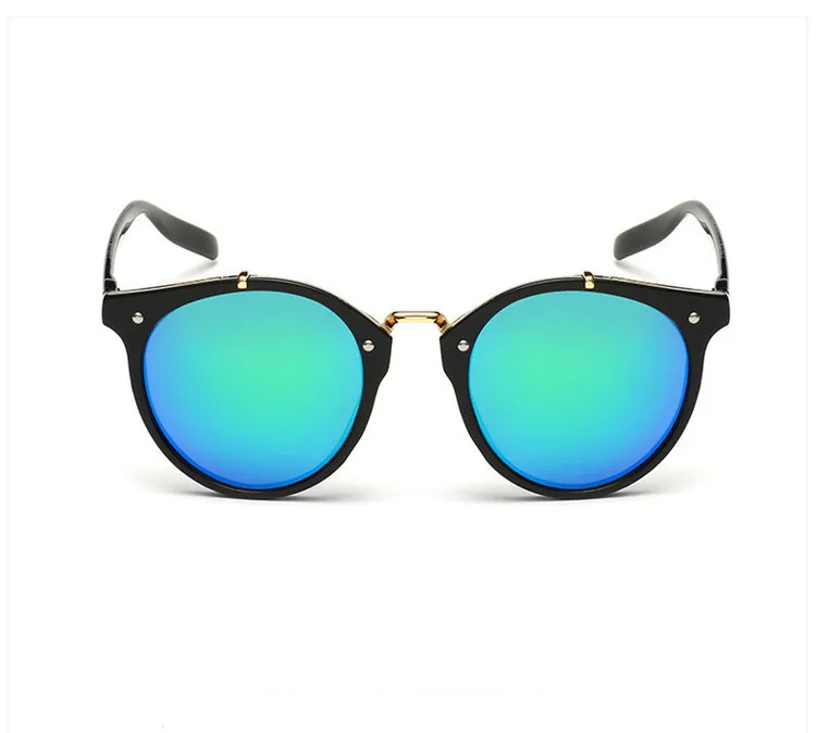 Новое поступление модные очки ретро солнцезащитные очки Винтажные Солнцезащитные очки женские мужские для отдыха путешествия Защита DF4215 - Цвет линз: Зеленый