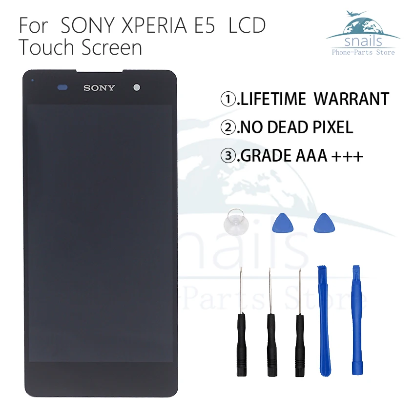 

Original For SONY Xperia E5 LCD Display Touch Screen Digitizer Assembly For Sony Xperia E5 F3311 F3313 Display Screen LCD