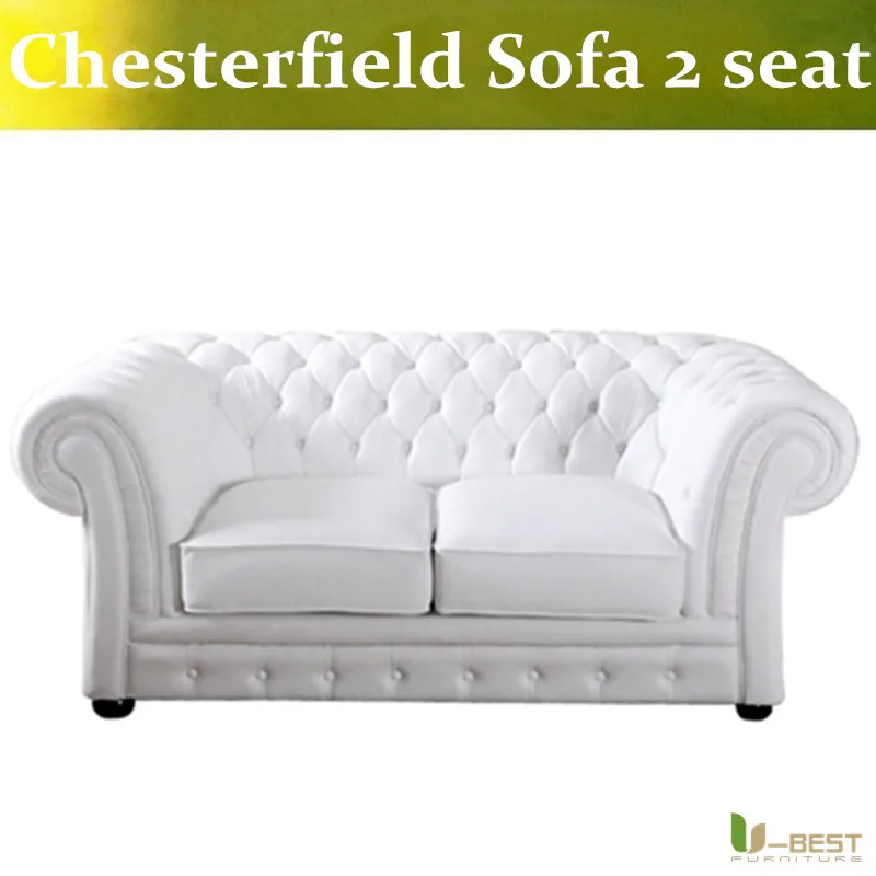 U BEST Simple European and American style new classic modern leather sofa Villa Hotel club furniture