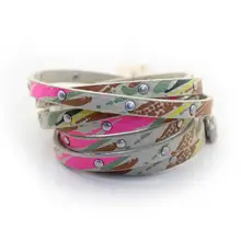 Модные аксессуары кожаный браслет в богемном стиле для женщин