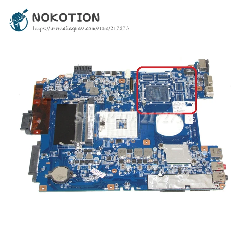 NOKOTION MBX-269 DA0HK5MB6F0 REV: F A1876097A ноутбука материнская плата для Sony SVE151 основная плата HM76 UMA DDR3